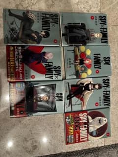 スパイファミリー 1~7巻 初版のサムネイル