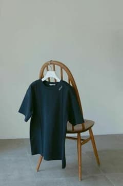 philme over logo T-shirt ネイビーのサムネイル