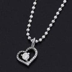 ❤️HAKUEI❤️様専用☆シルバーダイヤモンド ネックレス☆のサムネイル