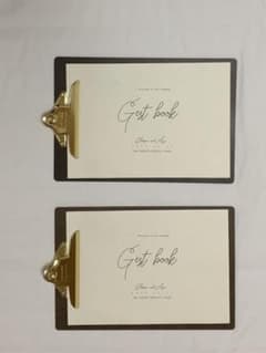 芳名帳♥︎pencoバインダー2枚セットのサムネイル