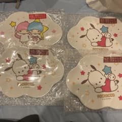 サンリオ 雲形トレイ ポチャッコ キキ＆ララ 4個セットのサムネイル