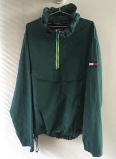 レア TOMMY HILFIGER ハーフジップナイロンジャケット - メルカリ