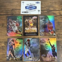 NBA 90年代 Fleer Showcase カード 6枚セットのサムネイル