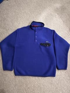 Patagonia パタゴニア フリース スナップT ブルーリボン　98年製