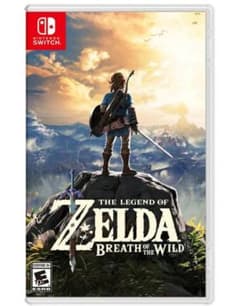 ゼルダの伝説 ブレス オブ ザ ワイルド(未開封・英語版パッケージ)のサムネイル
