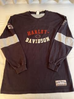 Harley-Davidson ダークグレー 長袖Tシャツのサムネイル