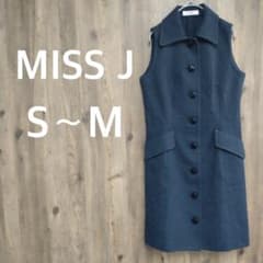 MISSJ レディース ノースリーブワンピース ネイビー S~Mサイズ相当のサムネイル