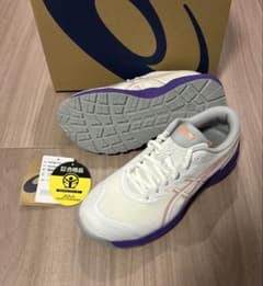 【新品未使用】asicsアシックス ウィンジョブ ローカット 安全靴 白紫 m94861247435_1.jpg?1773537201