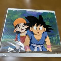 ドラゴンボールGT 孫悟空 パン 背景付きセル画 - メルカリ