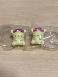 サンリオキャラクターズくるくるヘアーカラーフィギュア ポムポムプリン 2個セットのサムネイル