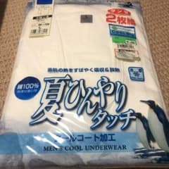グンゼ 肌着　夏ひんやりタッチ　2枚組のサムネイル