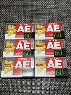 TDK カセットテープ AE-60 ノーマルポジション - メルカリ