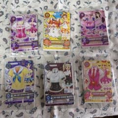 アイカツカード セブンイレブン 全6枚セットのサムネイル