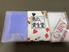 トランプ3点セット（Taste of Blue／男の資生堂／CABIN） - メルカリ