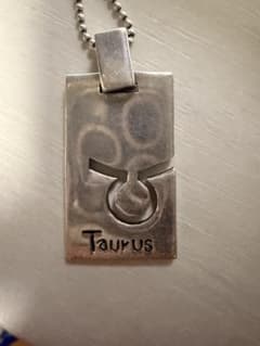 Taurus 牡牛座 モチーフ ネックレス シルバー925のサムネイル