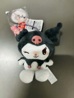 【新品・タグ付き】サンリオ クロミ ぬいぐるみ キーホルダー マスコットのサムネイル