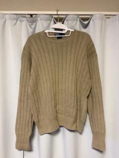 Polo by Ralph Lauren リブニット ベージュ Lのサムネイル