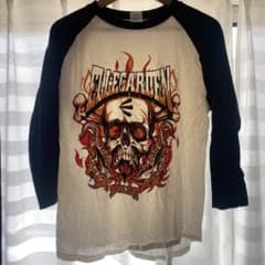 Ellegarden グッズスカルグラフィック 七分袖Tシャツ Lサイズのサムネイル