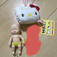 ハローキティ マスコット キューピー人形 3点セットのサムネイル