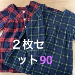 ワンピース　チュニック　スモック　90のサムネイル