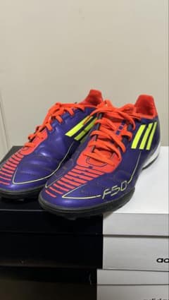 adidas F50 サッカーシューズ 紫/オレンジ　25cmのサムネイル