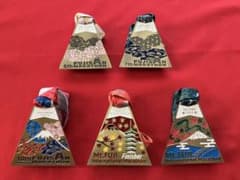 富士山マラソン 完走メダルセット、フィニッシャーメダル５個セット(立つタイプ) 富士山マラソン 完走メダルセット、フィニッシャーメダル5個セット