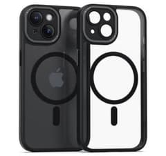 miak iPhone 15 ケース 一体型MagSafe 対応クリアケース