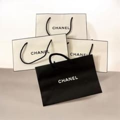 CHANELシャネル 紙袋 ショップ袋 4枚セット - メルカリ