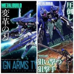 未開封 METAL BUILD GNアームズ TYPE E , D 2点セット - メルカリ