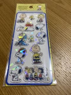 スヌーピー ダイカットシール アクリル素材 新品未開封