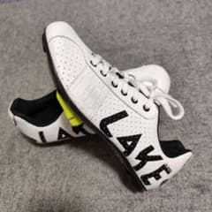 極美品 40.0 LAKE KX333 シューズ 競輪 レイク サイクルシューズ