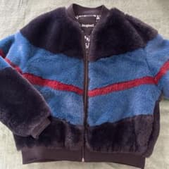 極美品☆Desigualデシグアル　ファージャケット　ブルゾン 極美品☆Desigualデシグアル ファージャケット ブルゾン - メルカリ