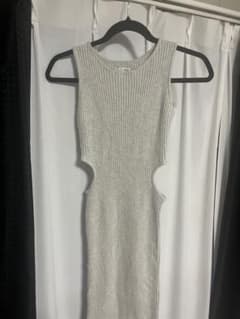 GYDA ニットワンピース グレーのサムネイル