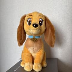 非売品】わんわん物語 Mぬいぐるみ“レディ&トランプ” レディ - メルカリ