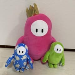 フォールガイズ　ぬいぐるみ　マスコット　3体まとめ売り　Y14のサムネイル
