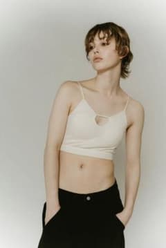 knuth marf front design bra top/2colorのサムネイル