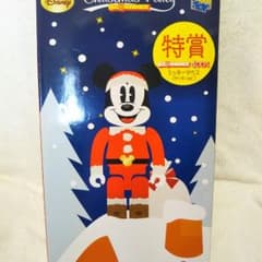 ベアブリック400%☆クリスマスミッキー☆懸賞くじ特賞のサムネイル