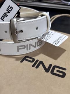 신품 미사용 [일본제] 핀 의류 남성 벨트 PING GOLF