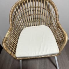 IKEA イケア NILSOVE ニルソーヴェ ラタンチェア 北欧 椅子 - メルカリ