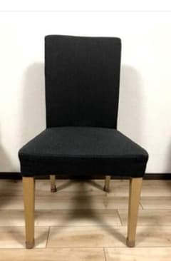 IKEA　HENRIKSDAL　イケア　ダイニングチェア　２脚セット IKEA ダイニングチェア 二脚セット イケア 椅子 黒×黒 - メルカリ