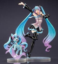 ☆新品☆初音ミク feat. MY LITTLE PONY　1/7スケールのサムネイル