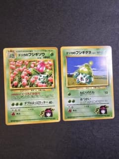 旧裏】エリカのフシギソウ・フシギダネ2枚セット - メルカリ