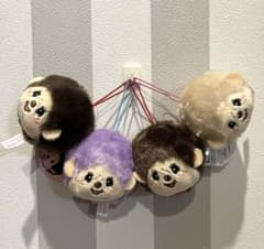 新品】モンチッチ フェイスマスコット 4個セット 最短当日投函可能