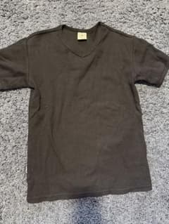 AVIREX U.S.A. ブラック Vネック Tシャツ Sのサムネイル
