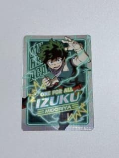 僕のヒーローアカデミア 緑谷出久 カード NEON COLLECTIONのサムネイル