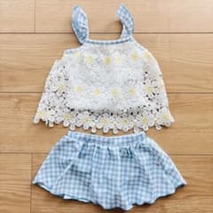 女の子　水着セパレート　80　西松屋のサムネイル