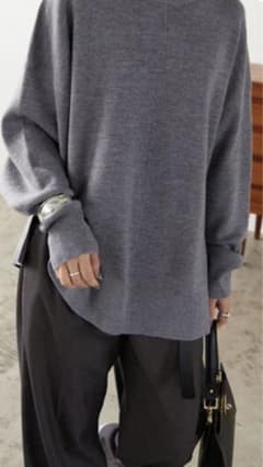 SLOBE IENA ウォッシャブルウールスムースプルオーバーのサムネイル