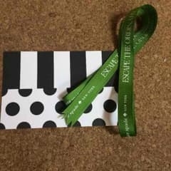 kate spade ポストカードとリボンのサムネイル