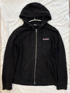 XLARGE ジップアップパーカー　ブラックのサムネイル