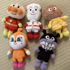 アンパンマンぬいぐるみ5体セットのサムネイル